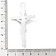Cross Alloy Rhinestone Pendants&nbsp;FIND-U006-15P-01-3