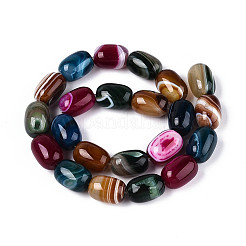 Natural Agate Beads Strands&nbsp;G-N356-02A-07