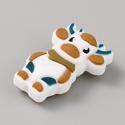 Cattle Food Grade Eco-Friendly Silicone Beads&nbsp;LS-SIL-SZC0007-01B