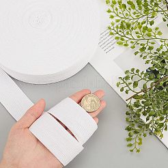 綿綿ツイルテープリボン  ヘリンボーンリボン  家の装飾のため  装飾用ラッピングギフトとDIY工芸品  ホワイト  35mm&nbsp;OCOR-WH0057-30F-01
