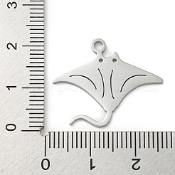 Non-Tarnish 304 Stainless Steel Pendants&nbsp;STAS-B056-10P-03