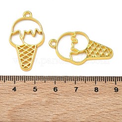 Alloy Open Back Bezel Pendants&nbsp;PALLOY-F321-02B-G