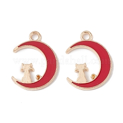 Alloy Enamel Pendants&nbsp;ENAM-F145-01G