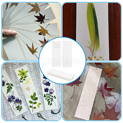 200Pcs Rectangle PET & EVA Laminator Sheets&nbsp;AJEW-PH0008-43
