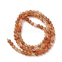 Natural Agate Beads Strands&nbsp;G-Z116-A06-2mm
