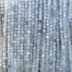 Natural Aquamarine Beads Strands&nbsp;G-A026-B06-2mm
