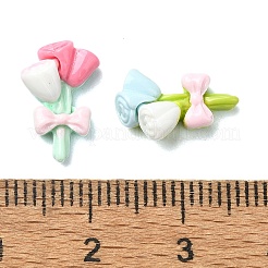 Macaron Color Opaque Resin Decoden Cabochons&nbsp;CRES-Q221-02J