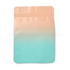 Two Tone Rectangle Plastic Zip Top Gift Bags&nbsp;OPP-B006-01A-01