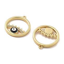Brass Micro Pave Cubic Zirconia Pendants&nbsp;KK-U060-07G-01