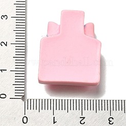電気メッキ不透明樹脂カボション  香水瓶  フラミンゴ  26.5x22x8mm&nbsp;RESI-S10-03F