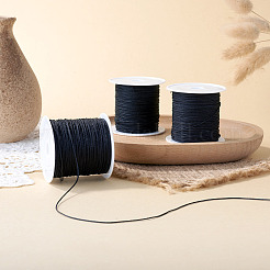 3 Rolls 3 Styles Round Nylon Braided Cord&nbsp;NWIR-TADJ0001-03D