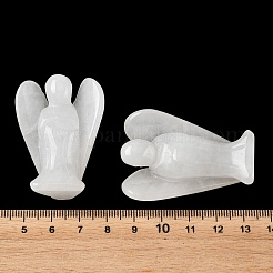 Natural White Jade Carved Angle Figurines&nbsp;GG-CBA9C2C-A36