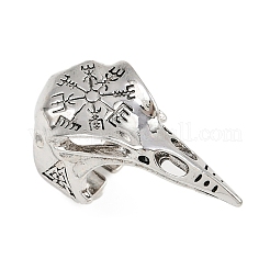 Alloy Cuff Rings&nbsp;RJEW-D328-01A-AS