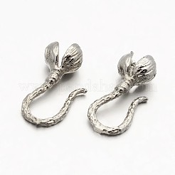 真鍮製ダルマチープ  ミックスカラー  14x7x5mm&nbsp;KK-N0070-02-A