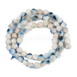 Natural Blue Ice Glacierite Stone Beads Strands&nbsp;G-B092-A01-01