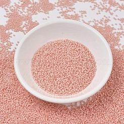 MIYUKIデリカビーズ  シリンダー  日本製シードビーズ  11/0  （db1513)マット不透明ライトサーモン  1.3x1.6mm  穴：0.8mm  約20000個/袋  100 G /袋&nbsp;SEED-J020-DB1513
