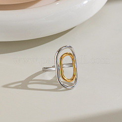 304 Stainless Steel Cuff Open Rings&nbsp;WGF45B4-01