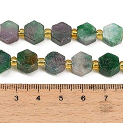 Dyed Natural Fuchsite Beads Strands&nbsp;G-F833-B04-01