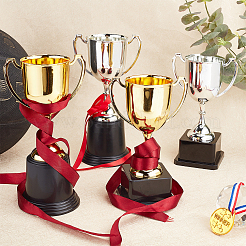 Plastic Small Trophy Cup&nbsp;AJEW-CN0001-04B