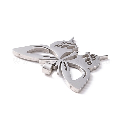 Non-Tarnish Hollow 201 Stainless Steel Pendants&nbsp;STAS-G273-05P