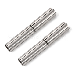 Tarnish Resistant 304 Stainless Steel Bayonet Clasps&nbsp;STAS-L134-06