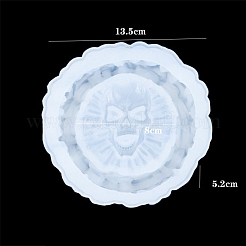 DIY Silicone Skull Ashtray Molds&nbsp;PW-WG38715-01