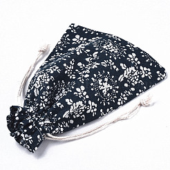 Printed Polycotton(Polyester Cotton) Pouches&nbsp;ABAG-S003-11B