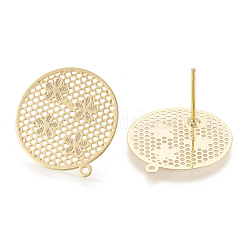 Brass Stud Earring Findings&nbsp;X-KK-S345-263