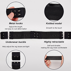 4Pcs Latex & Polyester Elastic Headbands&nbsp;MRMJ-WH0002-23