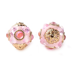 Handmade Polymer Clay Indonesia Beads&nbsp;IPDL-H001-17KCG