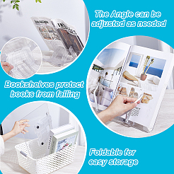 Acrylic Desktop Book Stands&nbsp;AJEW-WH0455-279B