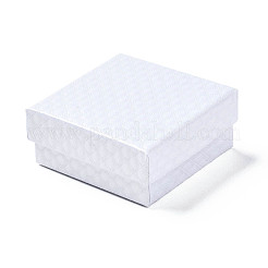 Square Cardboard Jewelry Boxes&nbsp;CBOX-N012-34B