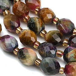 Dyed Natural Tiger Eye Beads Strands&nbsp;GG-CBA4A3B-A06