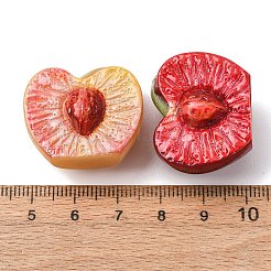 Opaque Resin Imitation Fruit Cabochons&nbsp;CRES-B038-03A