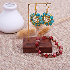 Spray Painted Glass Beads&nbsp;GLAA-TA0001-03