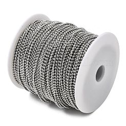 Tarnish Resistant 201 Stainless Steel Ball Chainswith Spool&nbsp;CHS-R008-19-100m