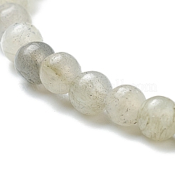 Natural Labradorite Beaded Stretch Bracelets&nbsp;BJEW-D446-A-42