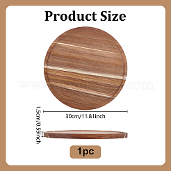Wood Jewelry Plates&nbsp;ODIS-WH0030-354