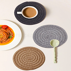 4Pcs 4 Styles Cotton Thread Weave Hot Pot Holders&nbsp;DIY-LP0003-26