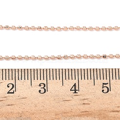 1.5MM Brass Ball Chain Necklaces&nbsp;NJEW-Z097-03RG