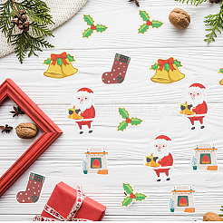 2 Sets 2 Styles Christmas Themes PVC Self-Adhesive Stickers&nbsp;DIY-SC0032-86