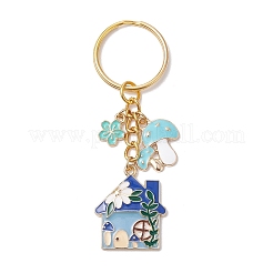 2Pcs Alloy Enamel Keychain&nbsp;KEYC-JKC01035