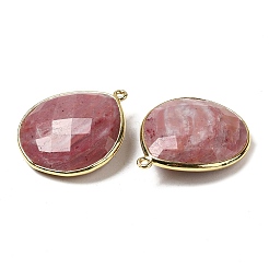 Natural Rhodonite Pendants&nbsp;G-B009-07G-U