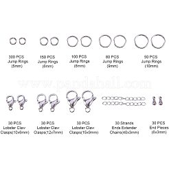 304 Stainless Steel Lobster Claw Clasps&nbsp;STAS-PH0018-03