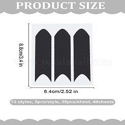 40 Sheets Paper Nail Art Stickers&nbsp;MRMJ-LP0004-14