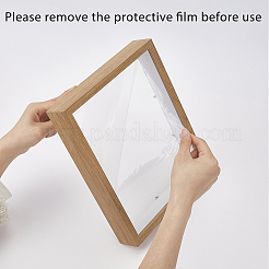 MDF Composite Wood Photo Frame Stand for Dried Flower&nbsp;LS-DJEW-WH0028-057B