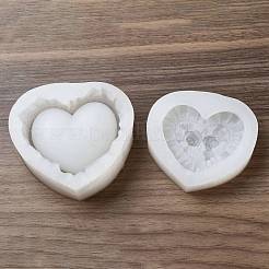 Heart with Rose DIY Storage Box Silicone Molds&nbsp;DIY-G099-01B
