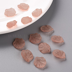 Transparent Frosted Acrylic Pendants&nbsp;MACR-S371-01A-763