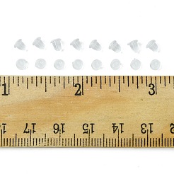600Pcs Plastic Bell Ear Nuts&nbsp;FIND-FS0001-83