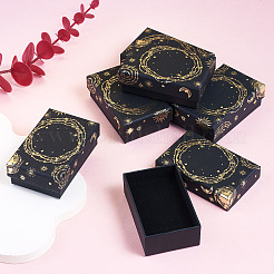 10Pcs Sun Moon Star Printed Cardboard Gift Boxes&nbsp;CBOX-TA0001-21D
